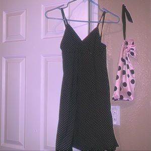 Brandy Polka Dot Mini Dress!!